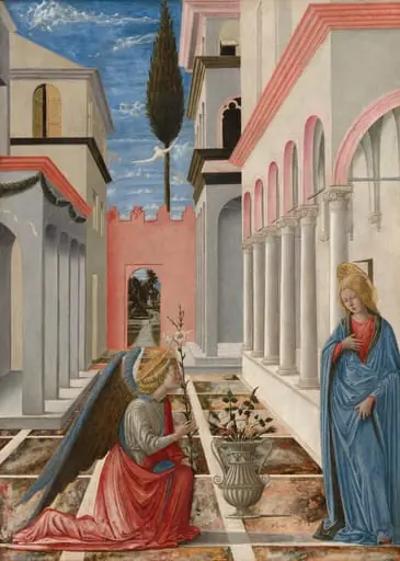 The Annunciation, by Fra Carnevale