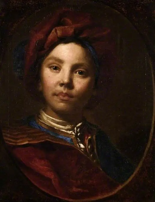 Boy in red, by Fra Galgario