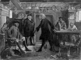 Fra Ludvig Holbergs "Erasmus Montanus", III akt, 3. scene