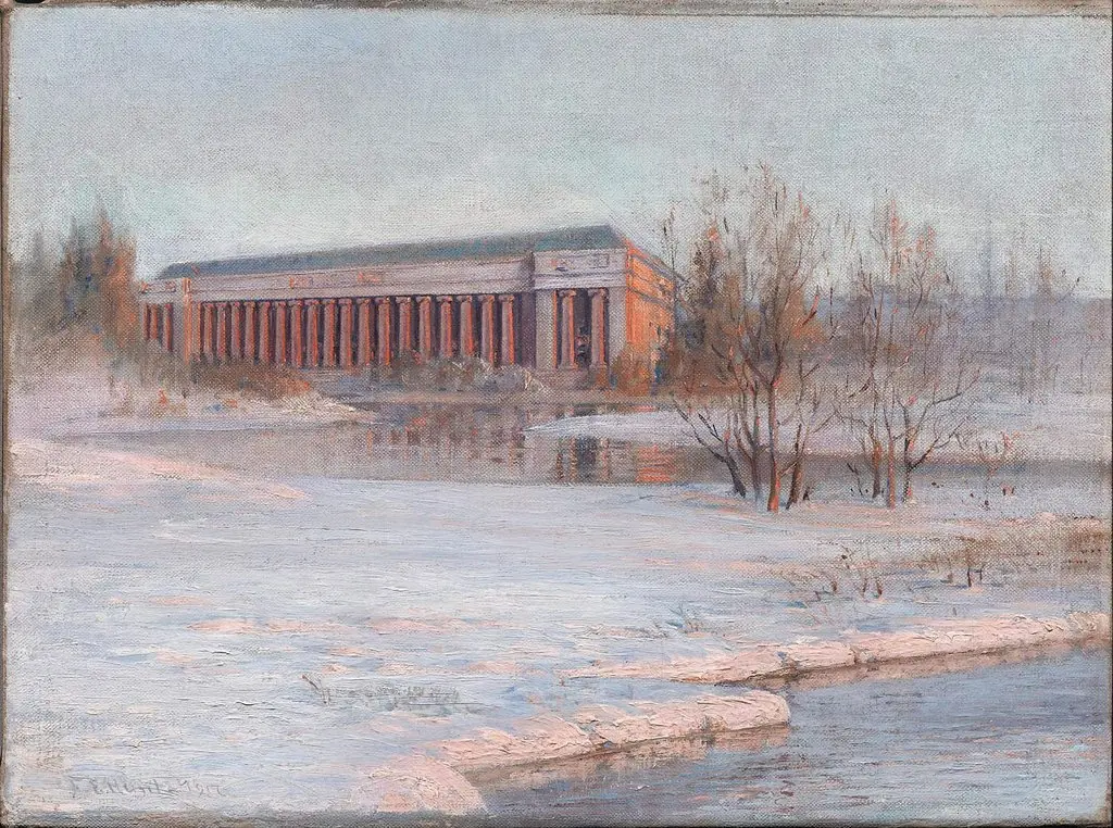 The Museum of Fine Arts, Evans Memorial Wing, by Frances Emily Hunt