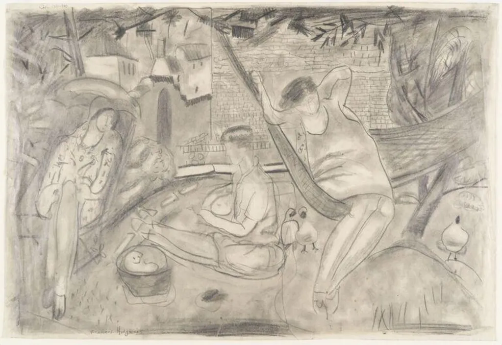 The Three Sisters, by Frances Hodgkins, 1931