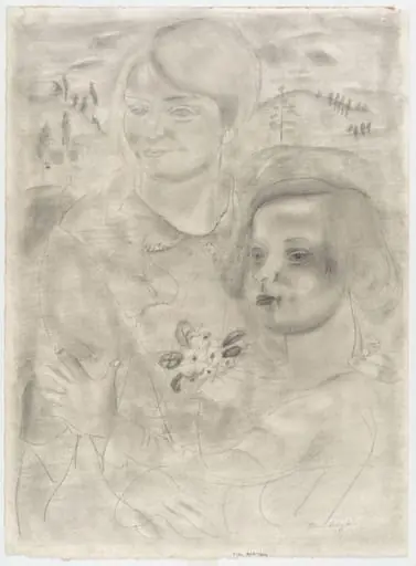 Woman and Young Girl, by Frances Hodgkins