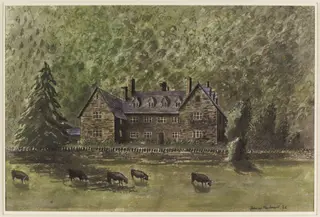 House at Dol-y-moch, Maentwrog Valley, Merionethshire — Frances Macdonald