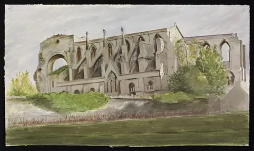 The Abbey, Malmesbury, by Frances Macdonald