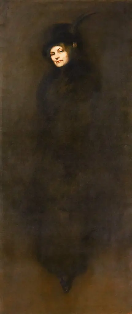Portrait of Maria Sampere, the Painter's Wife, by Francesc Pausas i Coll