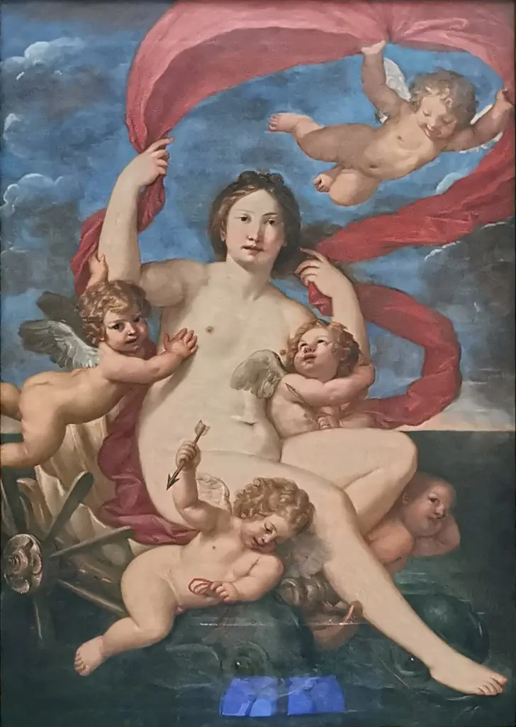 Galatea in the Shell Cart, by Francesco Albani