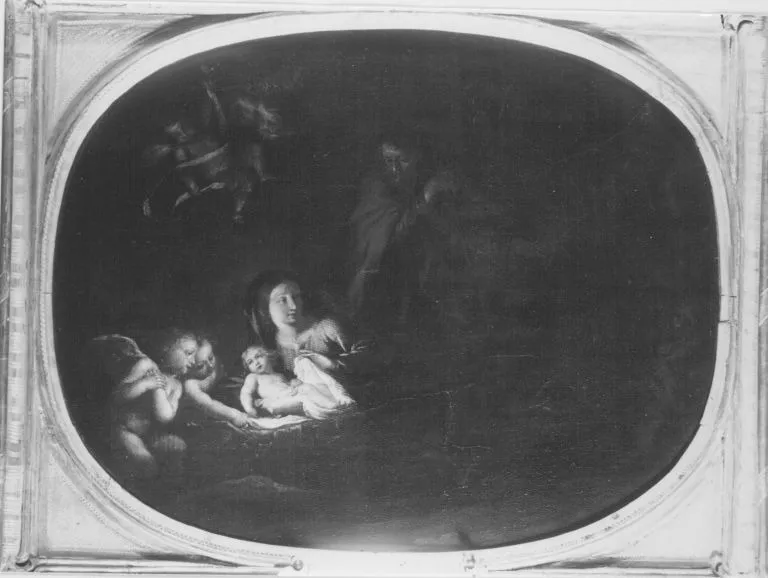 Nativity, by Francesco Albani, unspecified, 1619