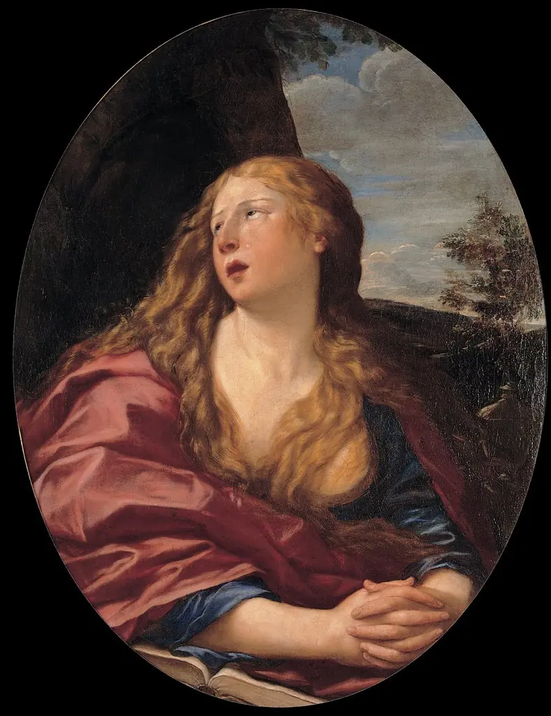 Penitent Magdalene, by Francesco Albani