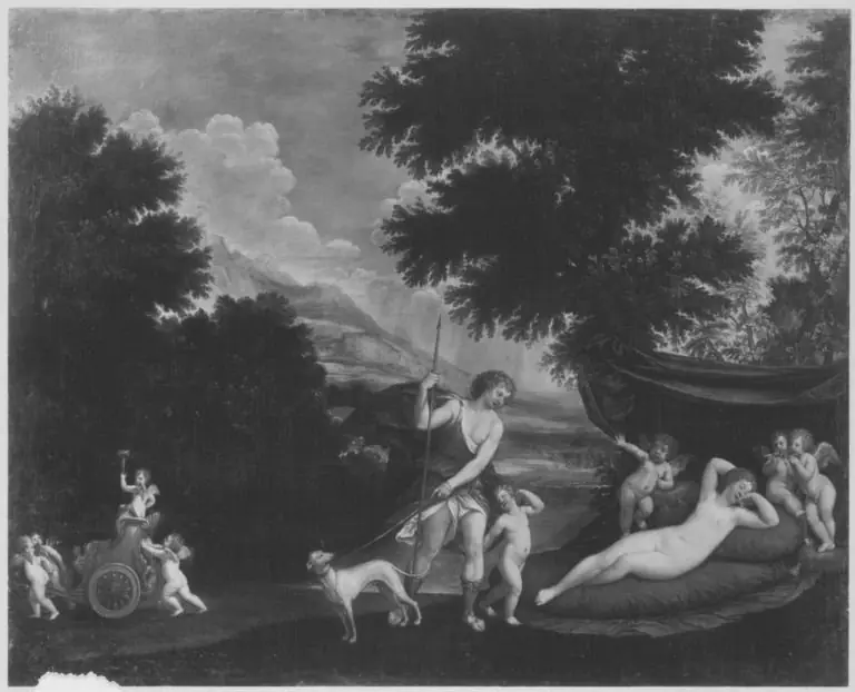 Venus and Adonis, by Francesco Albani