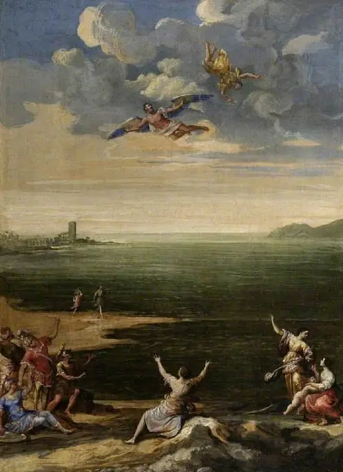 The Fall of Icarus, by Francesco Allegrini da Gubbio