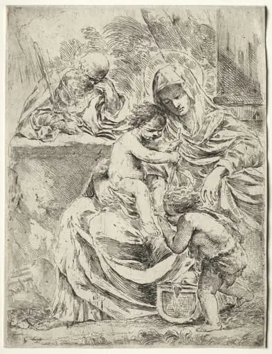 The Holy Family, by Francesco Amato