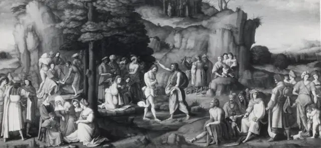 Baptism of Christ, by Francesco Bacchiacca