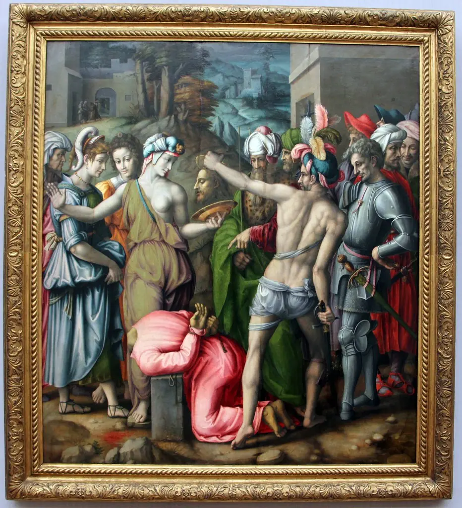 Beheading of John the Baptist, by Francesco Bacchiacca