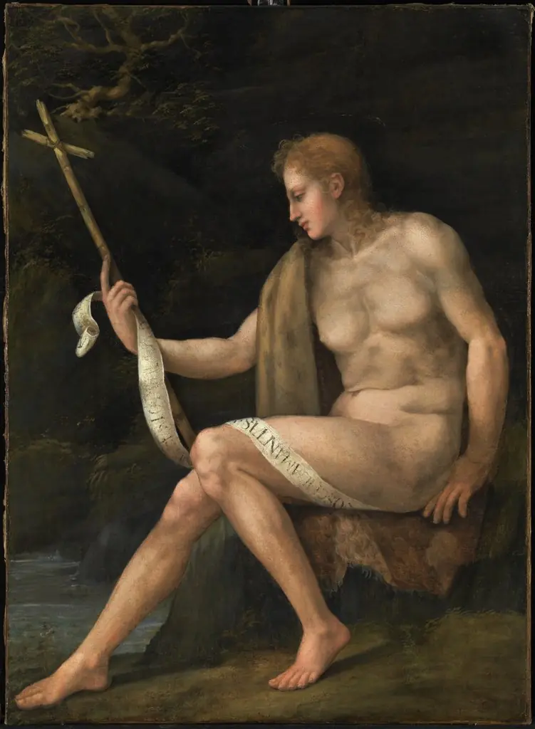 Saint John the Baptist in the Wilderness, by Francesco Bacchiacca