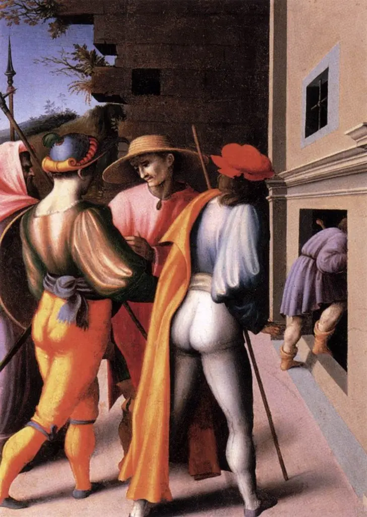 The Arrest of His Brethren, by Francesco Bacchiacca