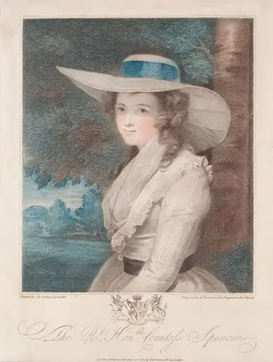 Countess Spencer, by Francesco Bartolozzi