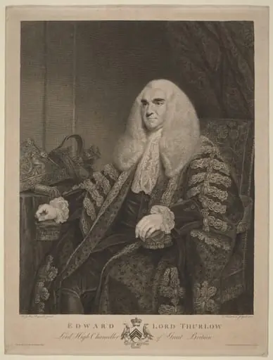 Edward, Lord Thurlow, by Francesco Bartolozzi