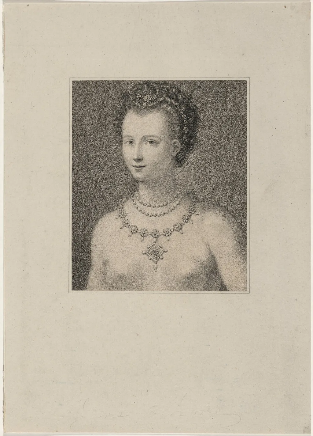 Jane Shore, by Francesco Bartolozzi, 1771