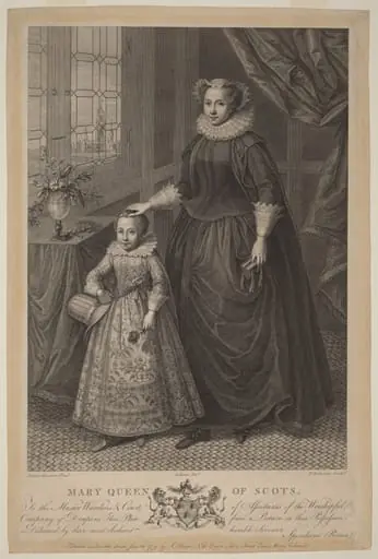 Mary, Queen of Scots, by Francesco Bartolozzi
