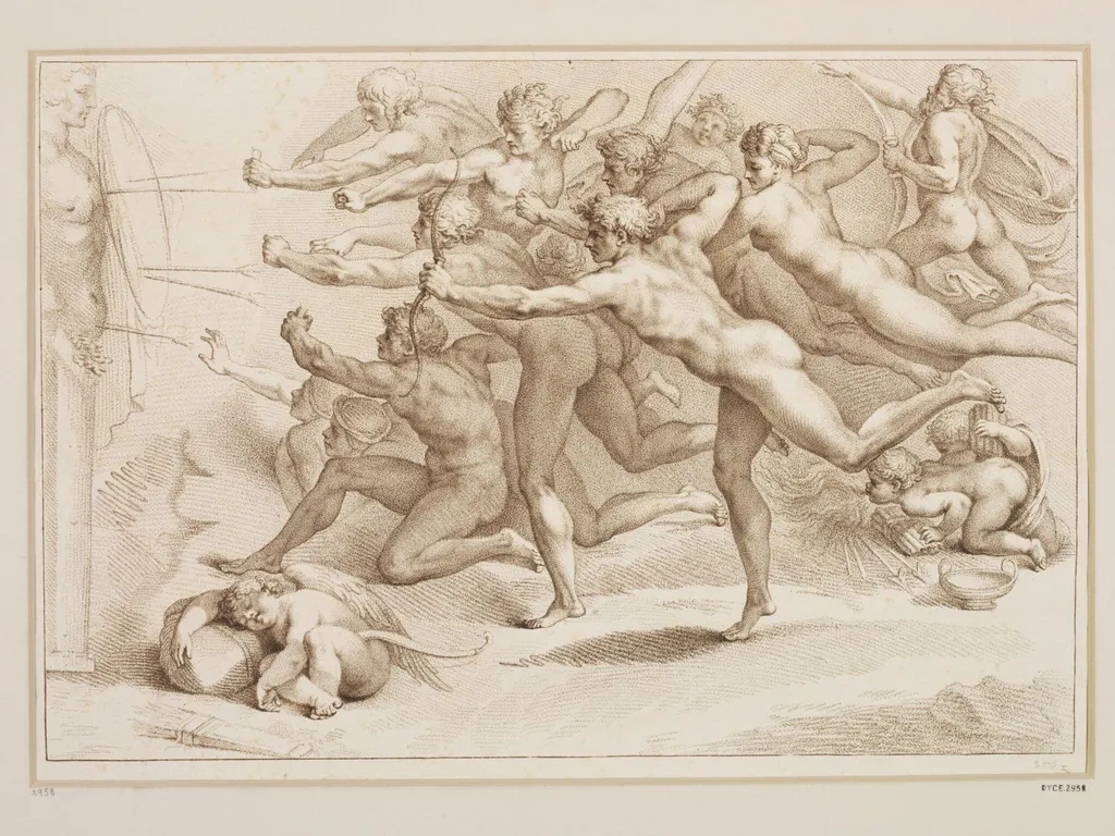 The Archers, by Francesco Bartolozzi, 1740