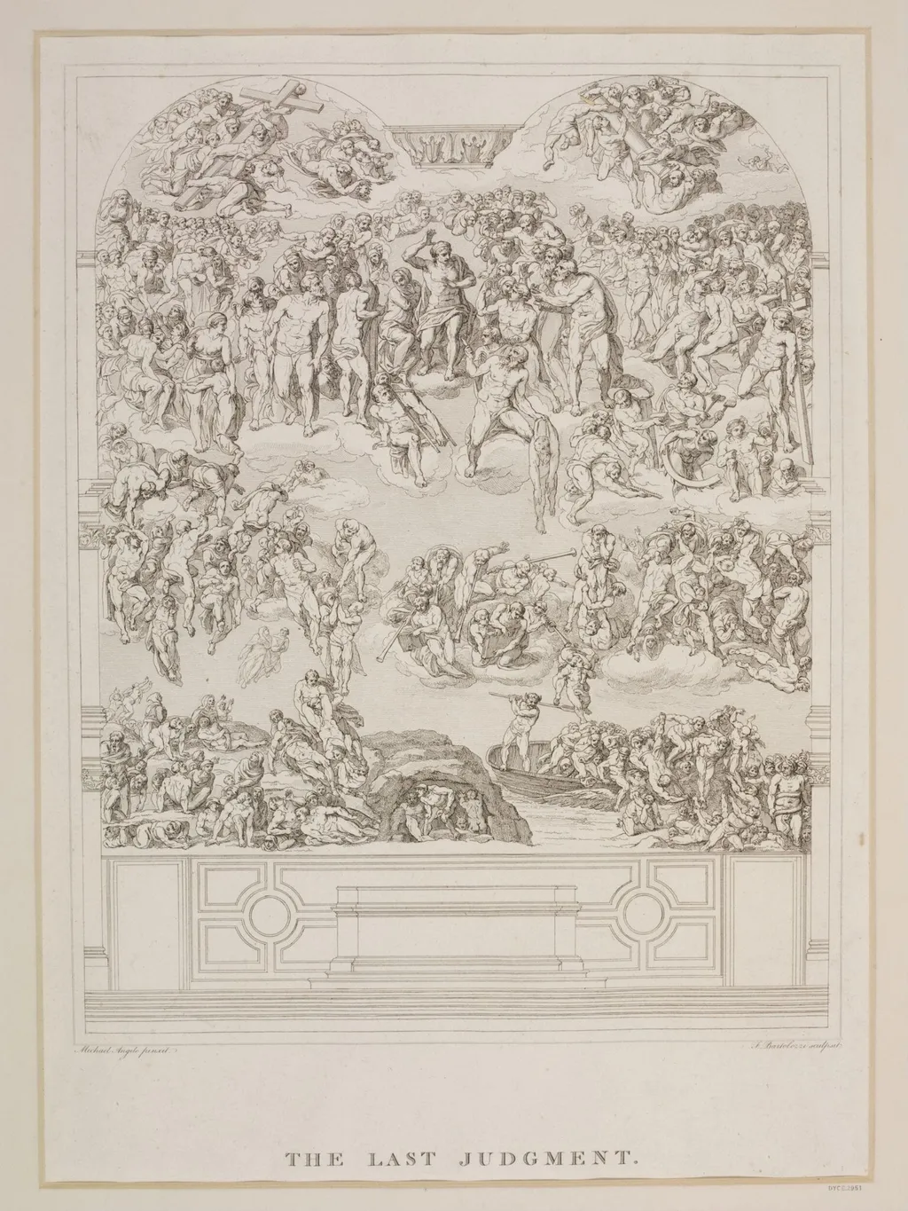The Last Judgment, by Francesco Bartolozzi, 1740