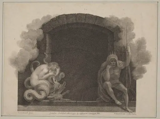 The Tomb of Death, by Francesco Bartolozzi