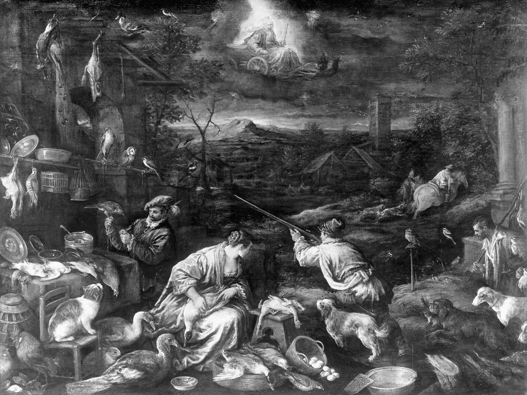 Allegory of the Air, by Francesco Bassano the Younger