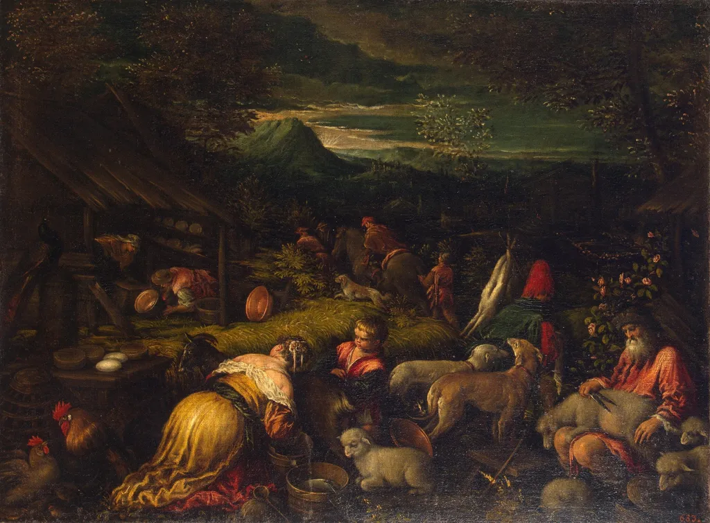 Autumn, by Francesco Bassano the Younger, oil, 1593