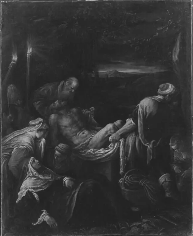 Die Grablegung Christi, by Francesco Bassano the Younger