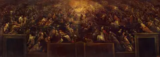 Resurrection of the Righteous (Heaven), by Francesco Bassano the Younger, 1592