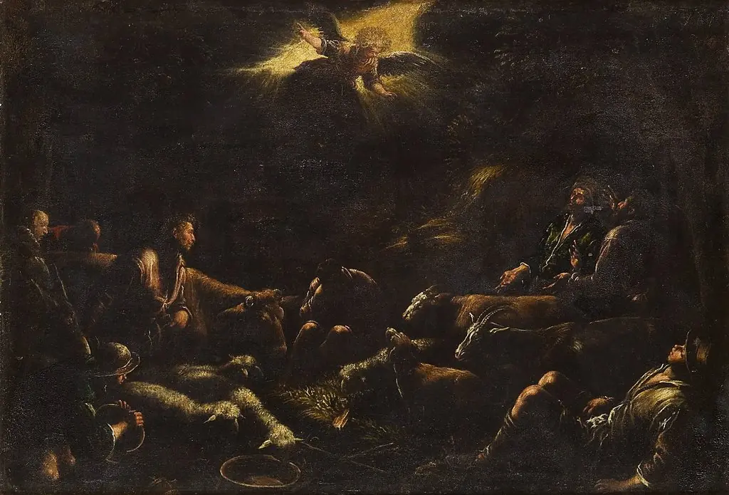 Verkündigung an die Hirten, by Francesco Bassano the Younger