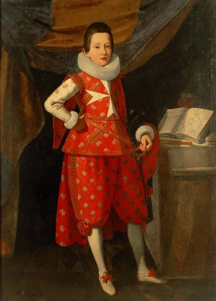 Giancarlo de' Medici (1611-1663), Cardinal, at the age of 10., by Francesco Bianchi Buonavita