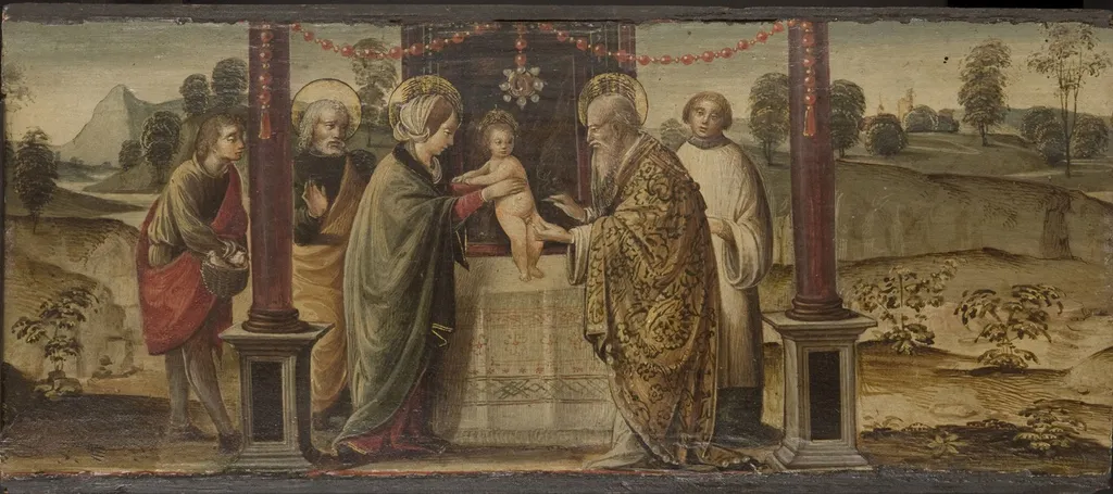 The Circumcision of Christ, by Francesco Binasco, unspecified, 1500