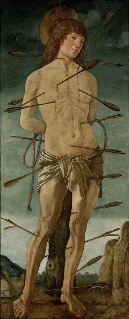 Saint Sebastian, by Francesco Bonsignori, 1500