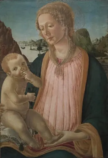 Madonna and Child, by Francesco Botticini