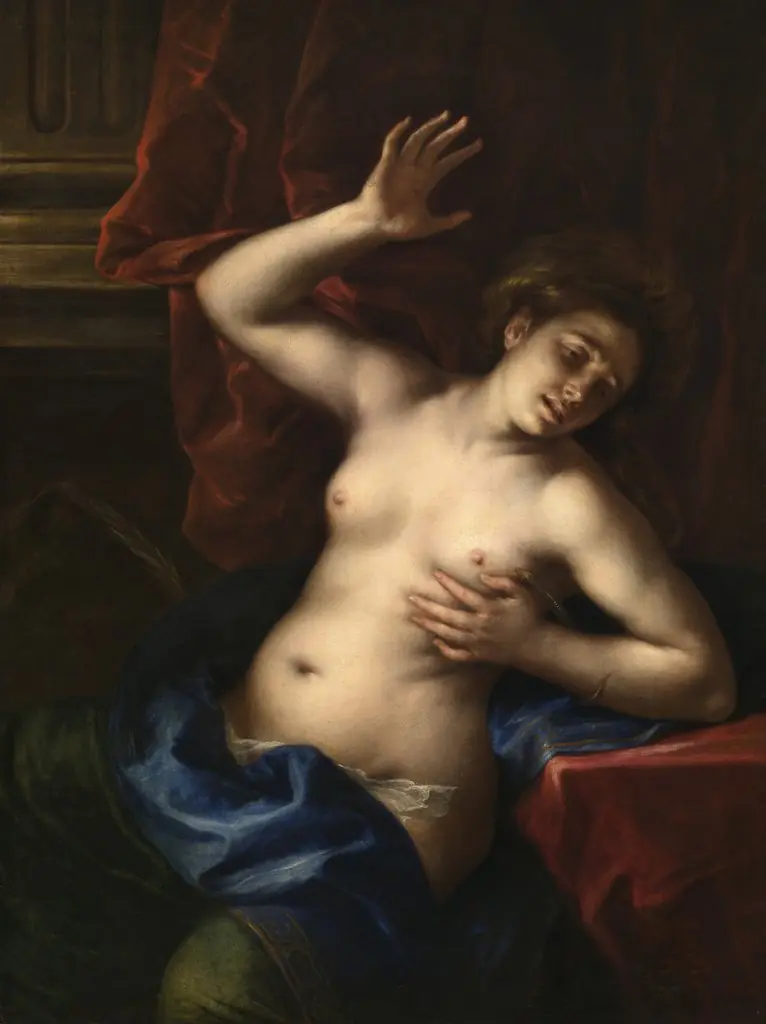 Death of Cleopatra, by Francesco Cairo