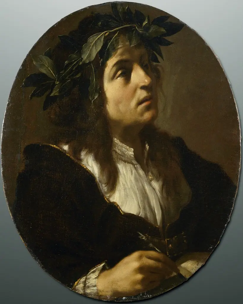 Portrait of a Poet, by Francesco Cairo