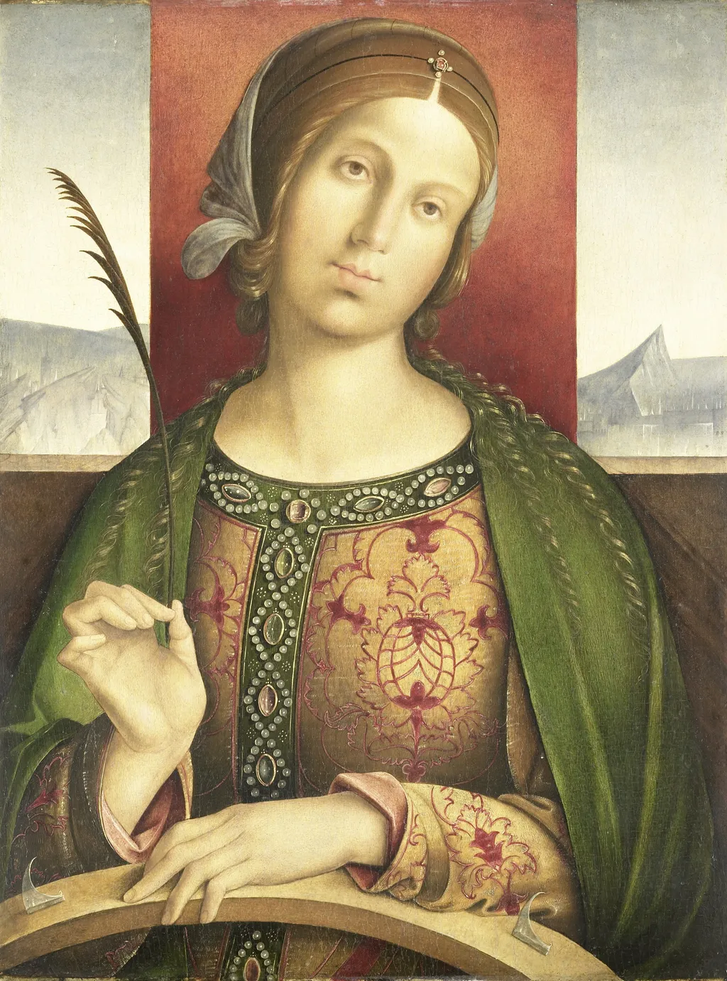 Saint Catherine of Alexandria, by Francesco da Cotignola, oil, 1515