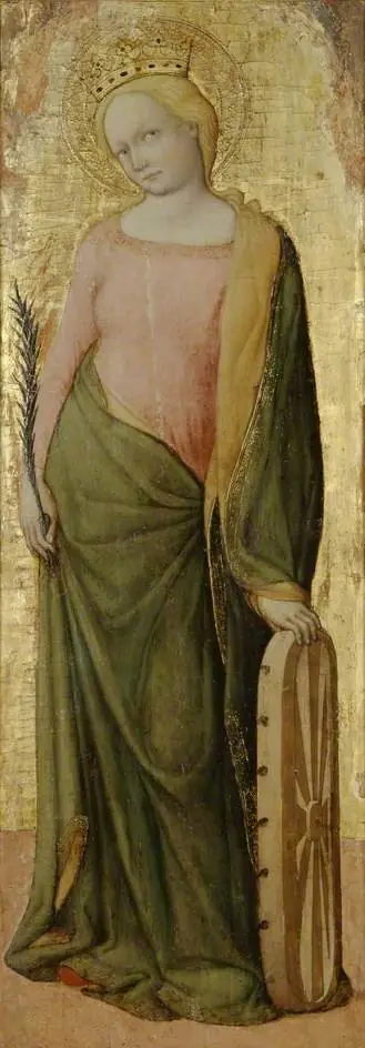 St Catherine of Alexandria, by Francesco de' Franceschi