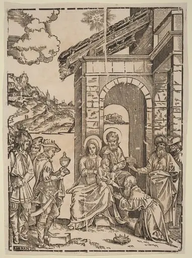 The Adoration of the Magi, by Francesco Denanto