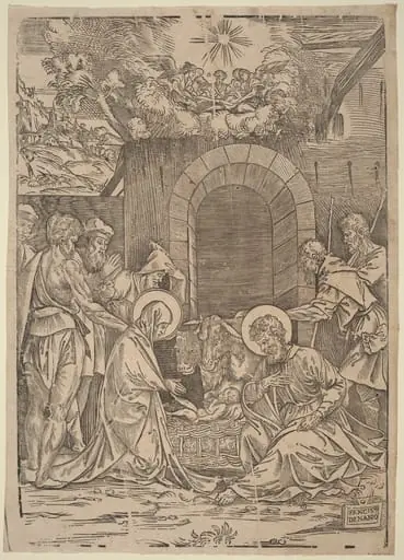 The Adoration of the Shepherds, by Francesco Denanto