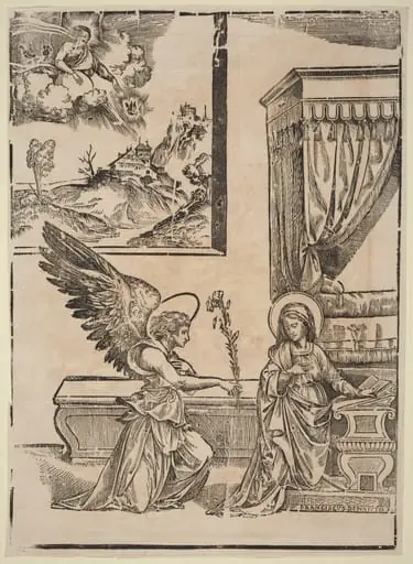 The Annunciation, by Francesco Denanto