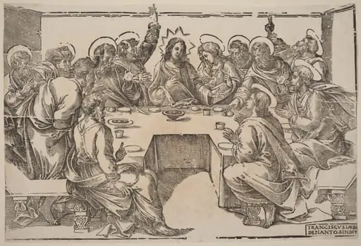 The Last Supper, by Francesco Denanto