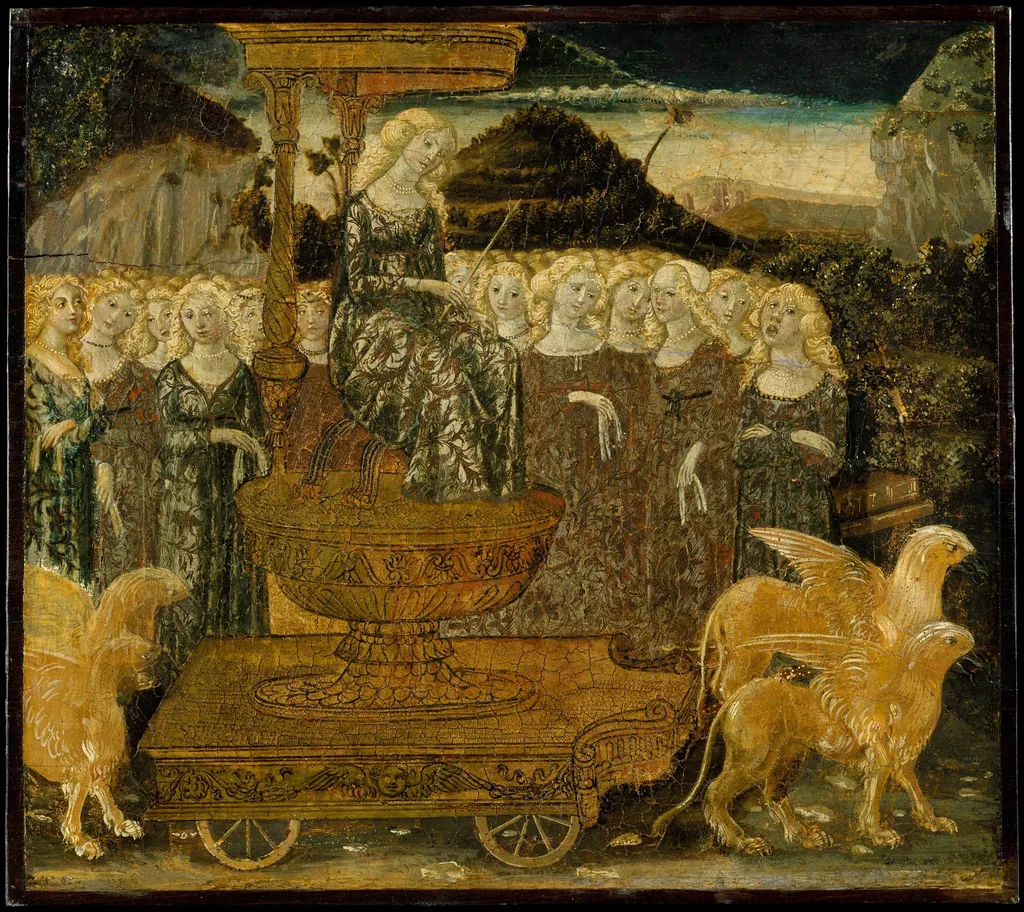 Goddess of Chaste Love, by Francesco di Giorgio, unspecified, 1471