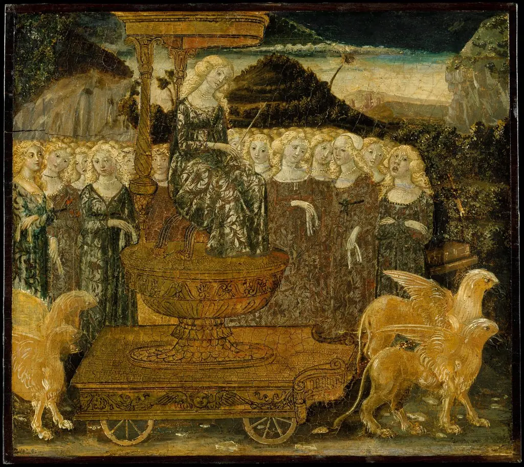 Goddess of Chaste Love, by Francesco di Giorgio