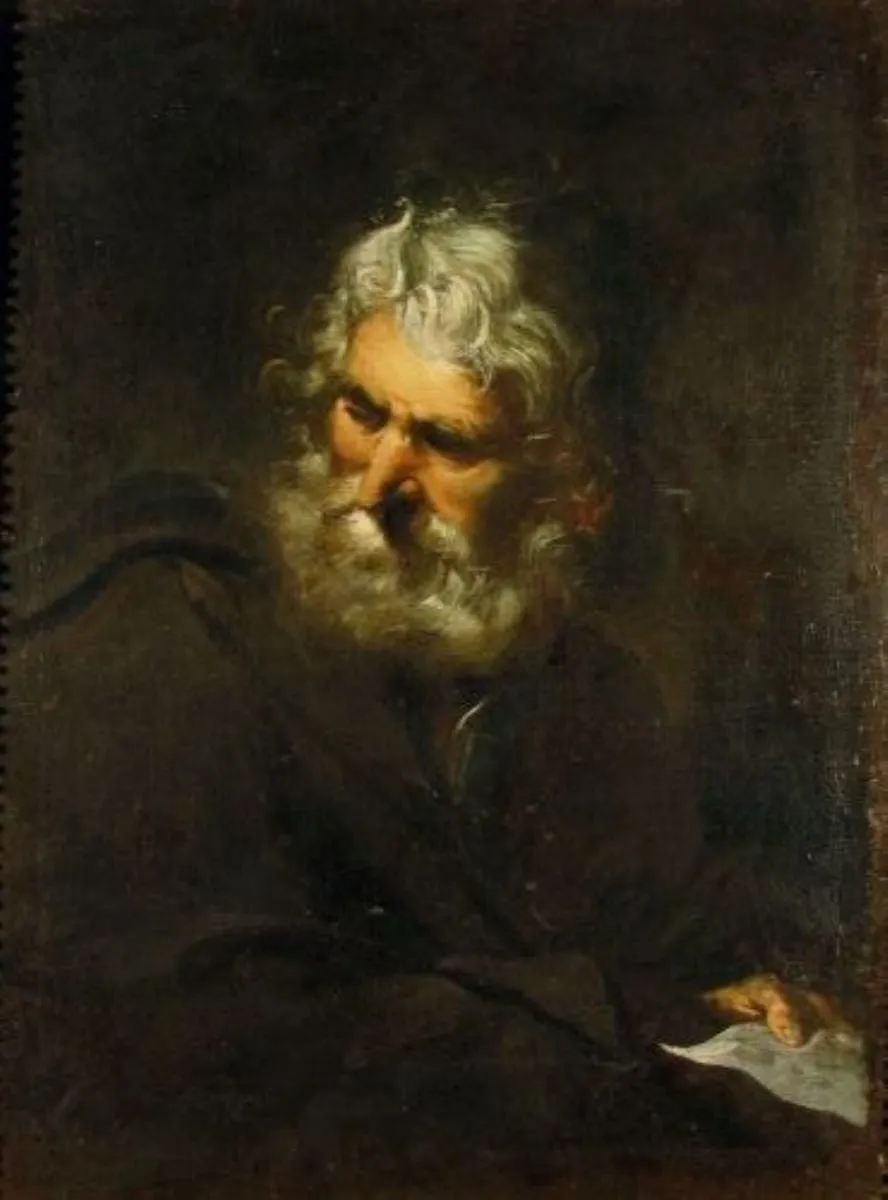 Portret de bărbat cu barba căruntă (filozof), by Francesco Francanziano