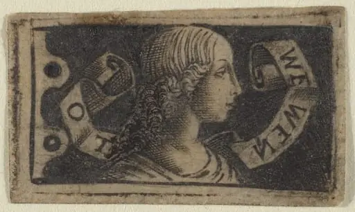 Head of a Girl with Curly Hair, by Francesco Francia
