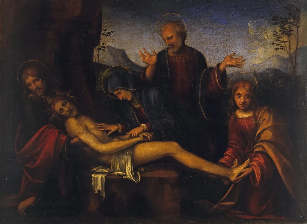 The Entombment, by Francesco Francia, unspecified, 1500