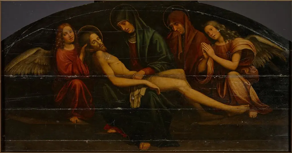 The Lamentation of Christ, by Francesco Francia