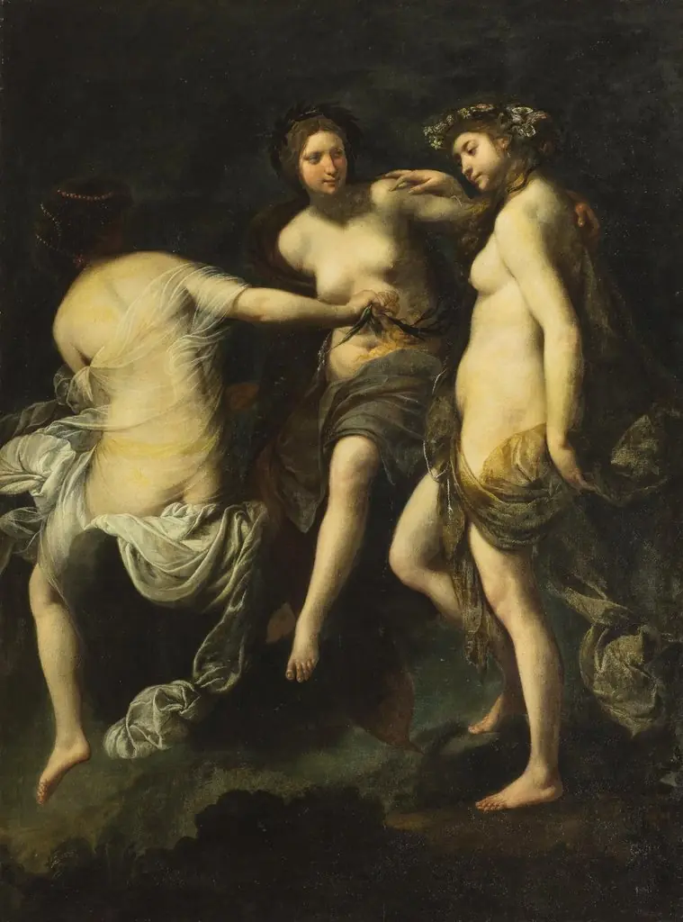 Three Graces, by Francesco Furini